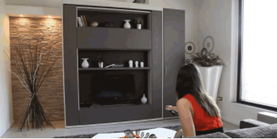 全屋定制家具加盟：一堵墻秒變出全屋家具，小戶型看了會流淚！