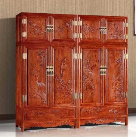 新中式家具定制：紅木頂箱柜，體驗(yàn)古風(fēng)古韻的中式家具大器！